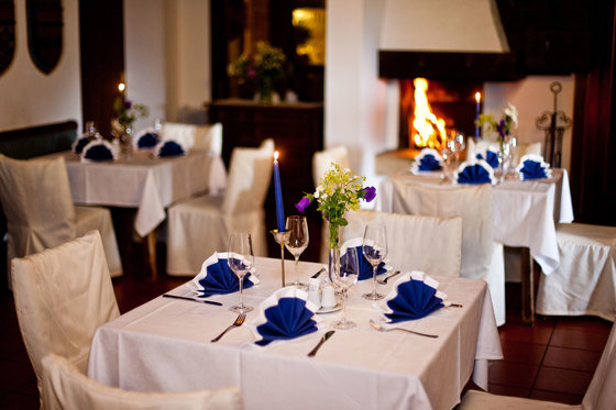 Table set in Murau Gasthof Hotel Lercher