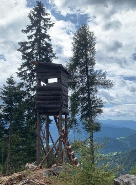 High seat in the Murau region High seat in the Murau region
