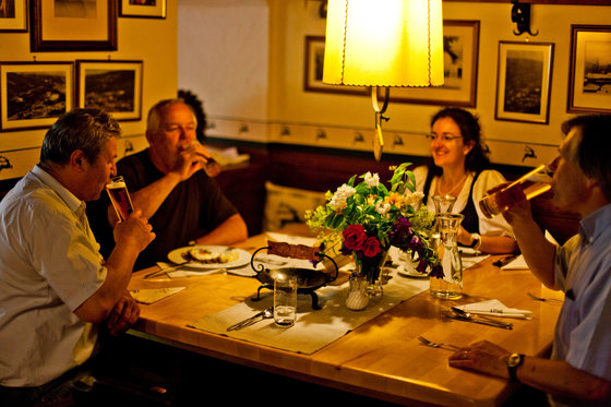 Dinner together in Murau Gasthof Hotel Lercher