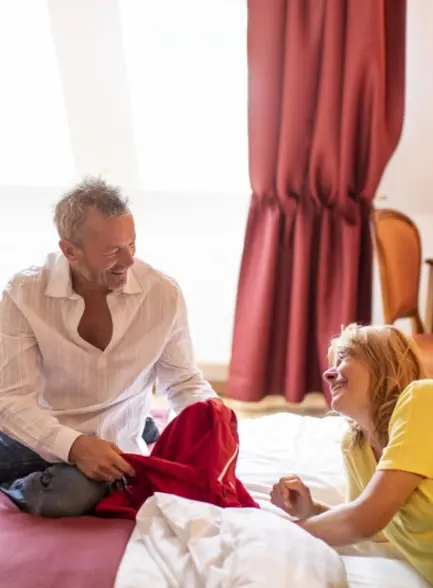 Couple in 4* room in Murau Gasthof Hotel Lercher