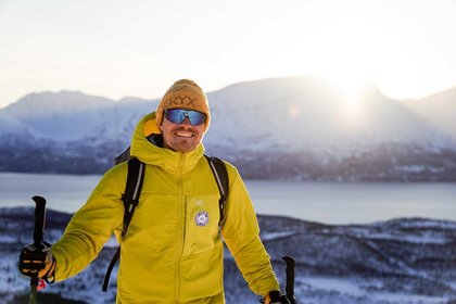 Mountain and ski guide Erwin Purgstaller in the mountains of Murau