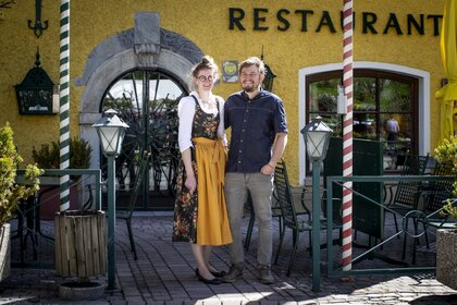 Anna Lercher and Daniel Leitner. Anna Lercher and Daniel Leitner.