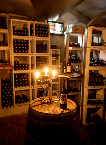 Lercher's wine cellar