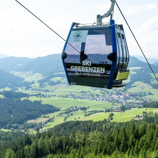 Grebenzen gondola © TV Murau | Tom Lamm Grebenzen gondola © TV Murau | Tom Lamm