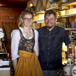 Your hosts - Anna Lercher & Daniel Leitner.