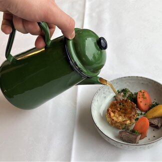 Leg meat soup in Murau Gasthof Hotel Lercher Leg meat soup in Murau Gasthof Hotel Lercher