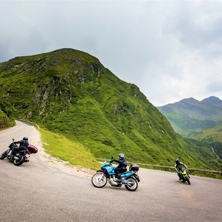 Motorcyclists in the Murau - Kreischberg region (c) Tom Lamm. Motorcyclists in the Murau - Kreischberg region (c) Tom Lamm.