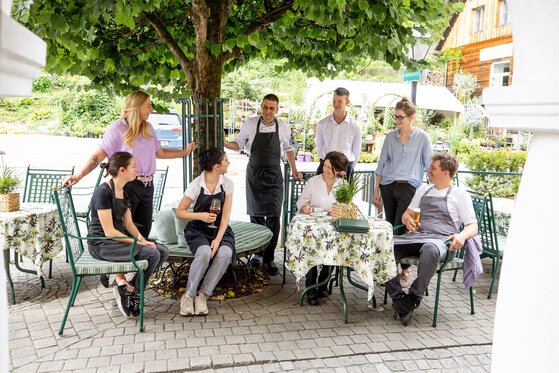 The team at Gasthof Murauer Gasthof Lercher.