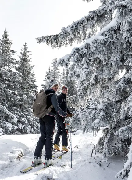 Grebenzen touring ski area Grebenzen touring ski area