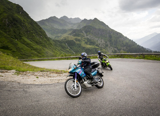Motorcycle routes near Hotel Lercher