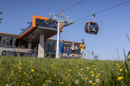Gondola lift in summer (c) Kreischberg