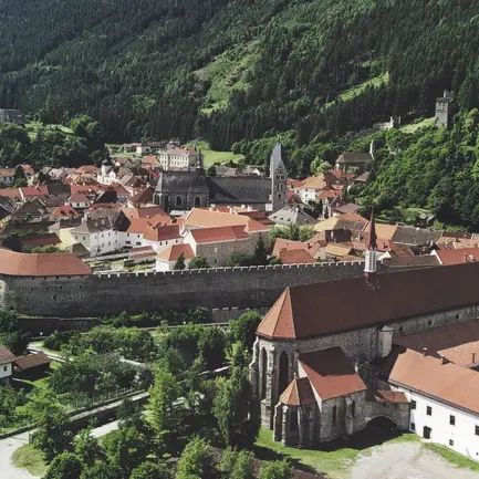 Friesach castle town