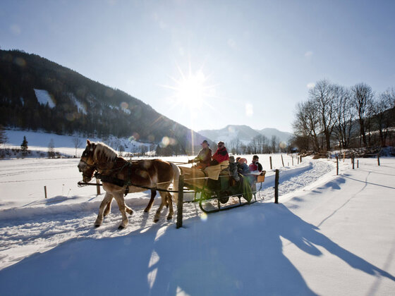 Sledding in Murau - (c) Tourist office Murau